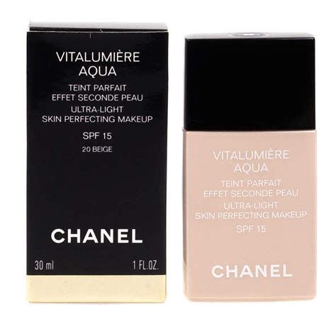 chanel vitalumiere aqua 20 beige отзывы|Chanel Vitalumiere Aqua SPF 15 – Тональный крем .